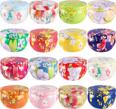 CLTNIKET flower-pattern candle, soy wax for clean burn and relaxing evenings