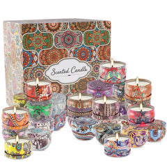 CLTNIKET travel tin candle with secure lid for mess-free transport.