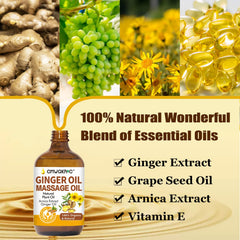 CMWGKBC ginger oil 2-pack for at‑home spa sessions supports convenient relaxation