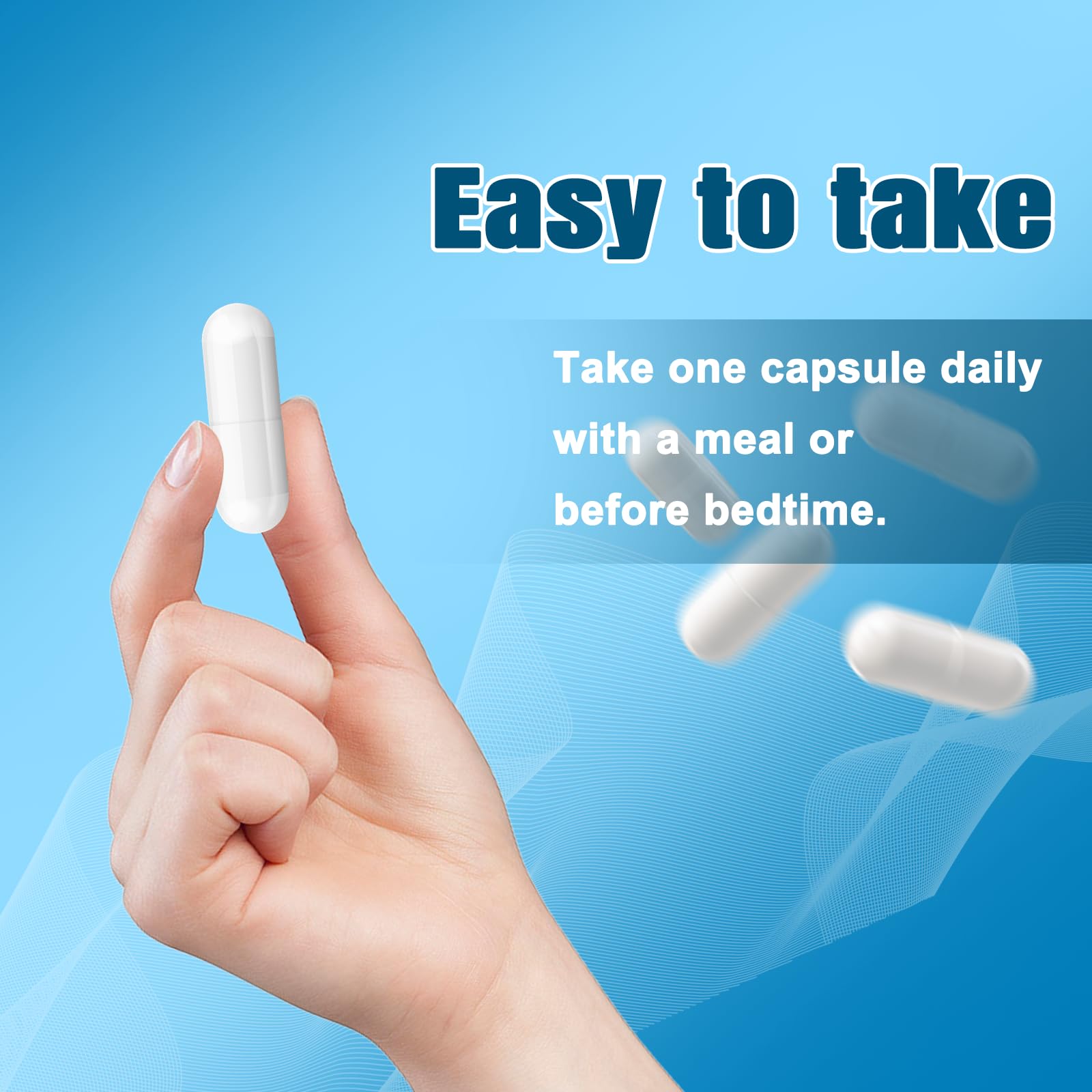 CNFHDI chelated magnesium capsules, easy on stomach, ideal post-workout recovery.