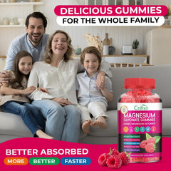 CNFHDI Magnesium Gummies packaging ingredients panel shows CoQ10 and vitamins