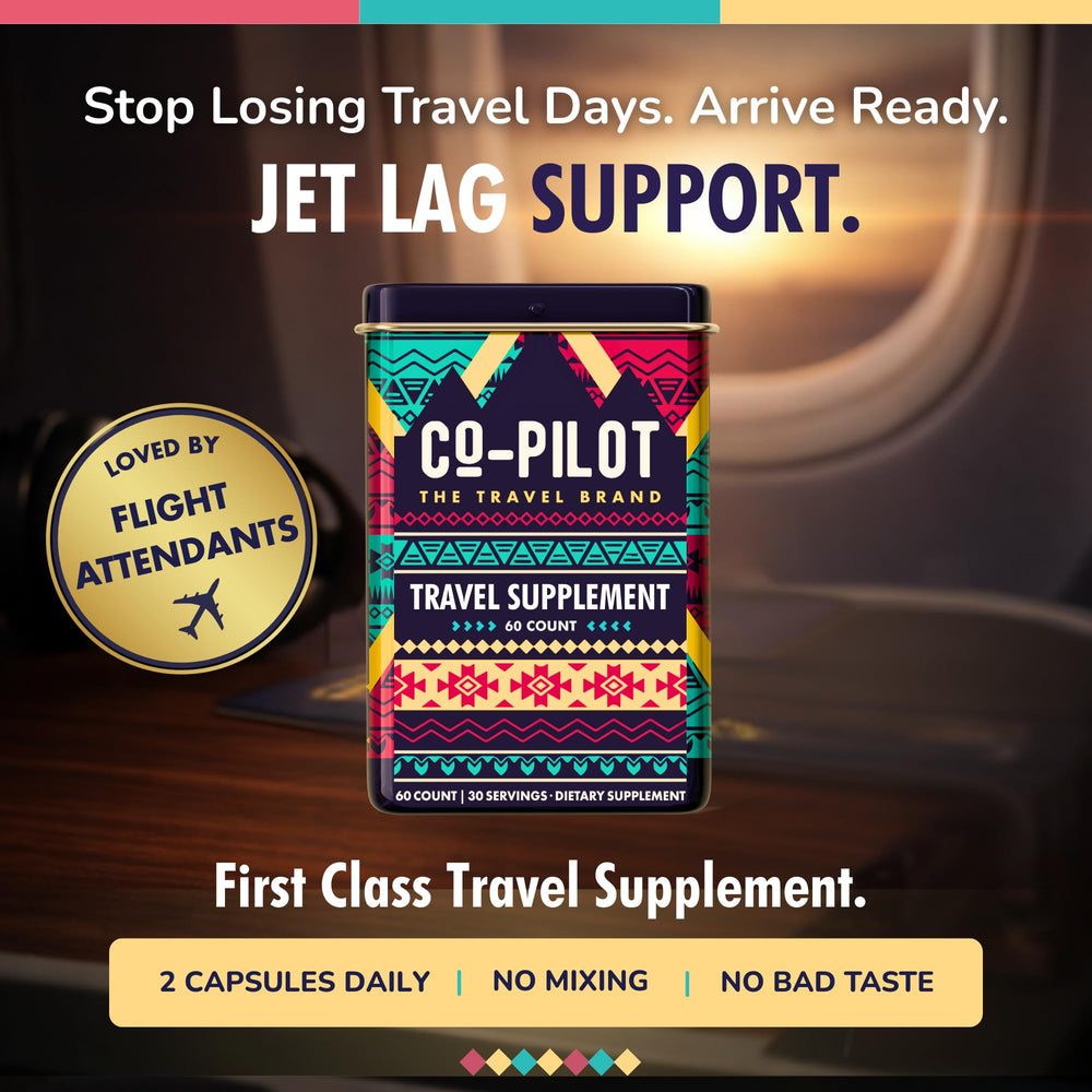 Co-Pilot immune resilience vitamin blend helps defend you during travel