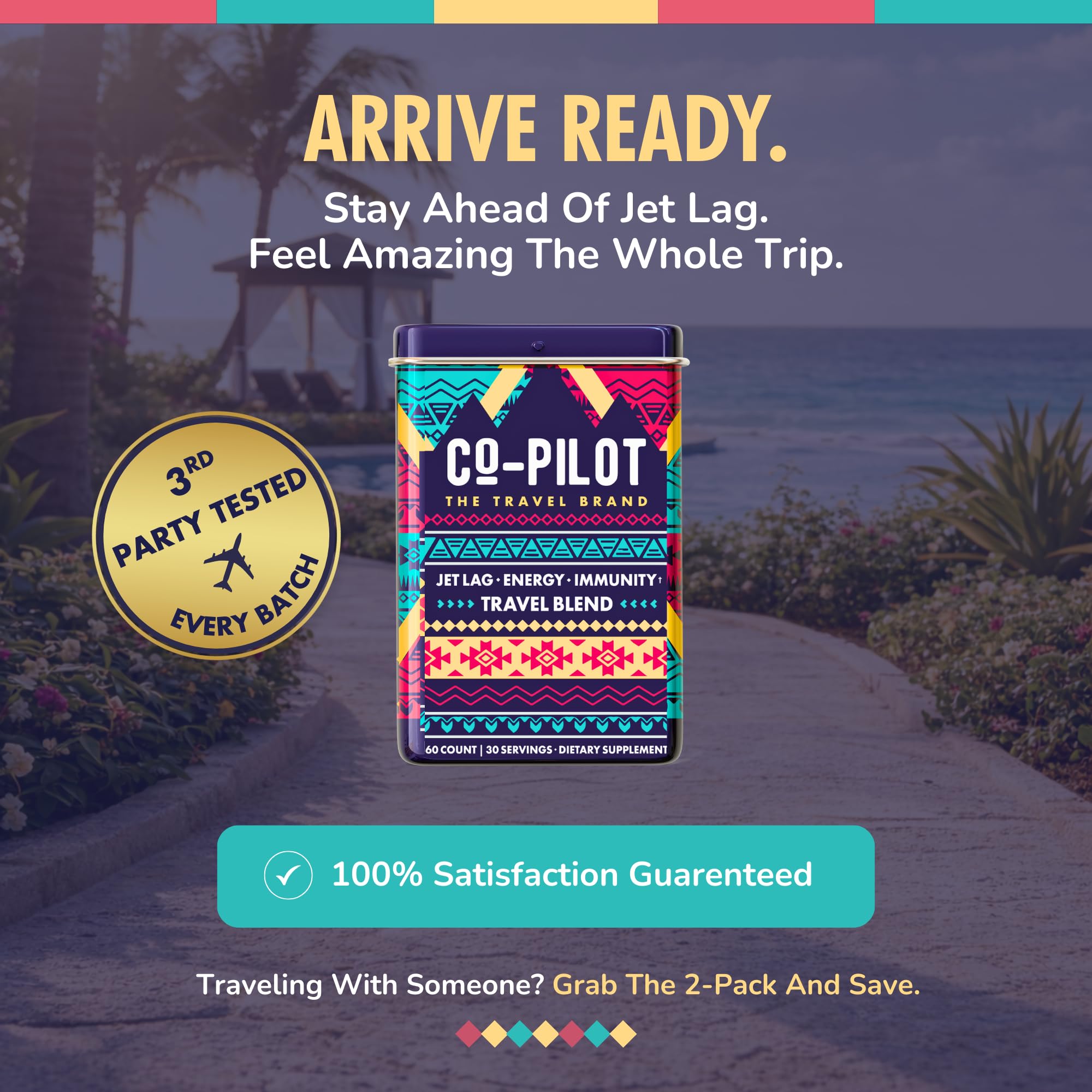 Co-Pilot third party tested formula ensures purity and potency