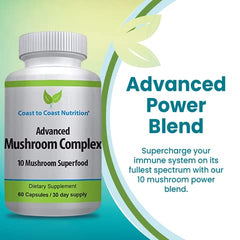 Coast to Coast Nutrition capsules close-up for easy daily use.