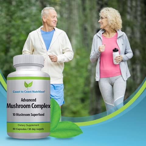Packaging showing 60 capsules and 30-day supply for Coast to Coast Nutrition complex.