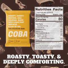 COBA Chai bar closeup hints spicy warmth and creamy chocolate