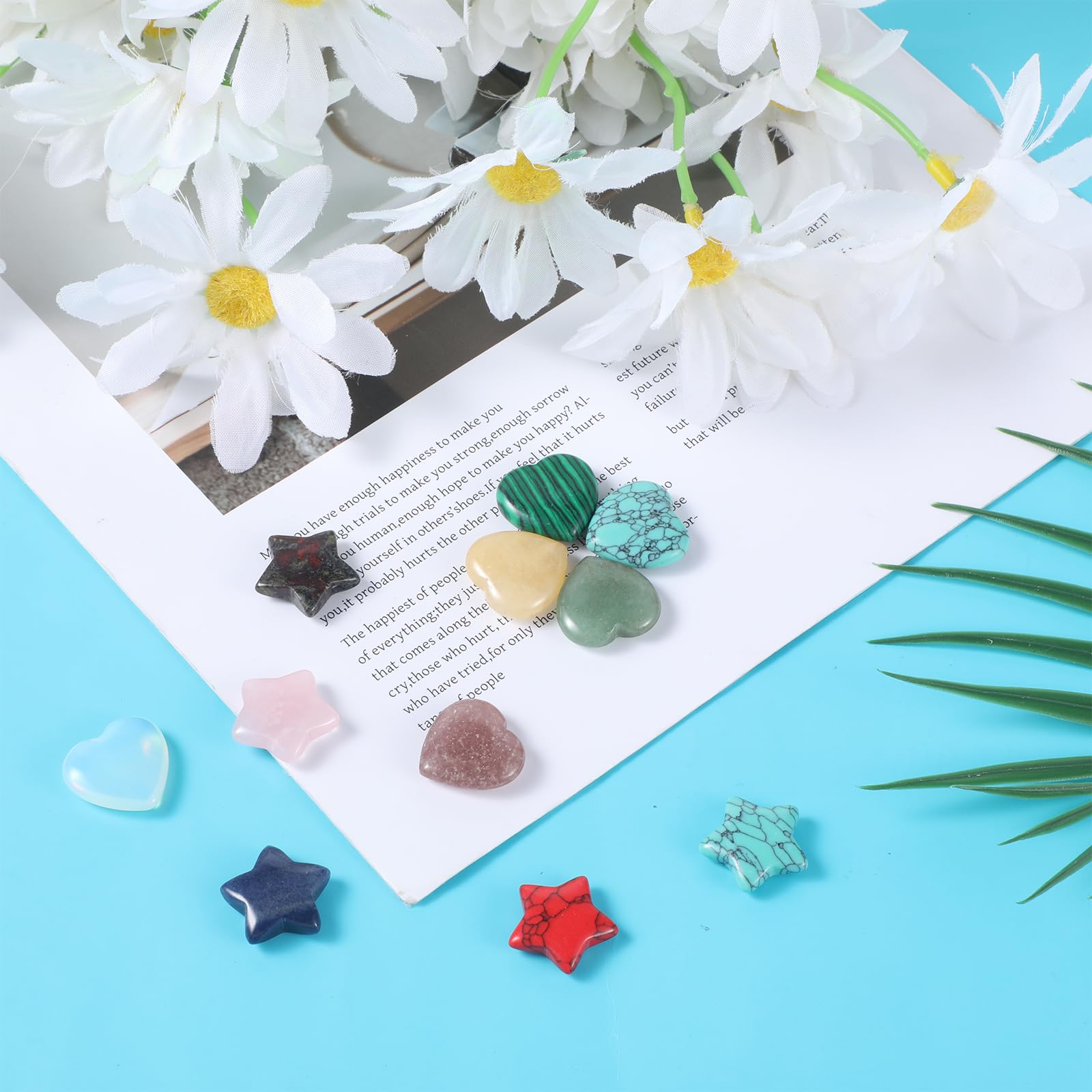 Cobee polished natural crystals show unique patterns for decor