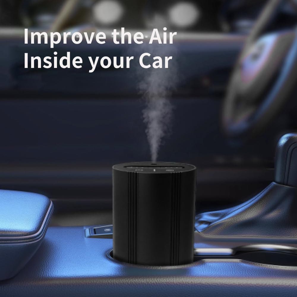 Cocoarm interval mist 30-60-90 seconds for customizable ambiance.