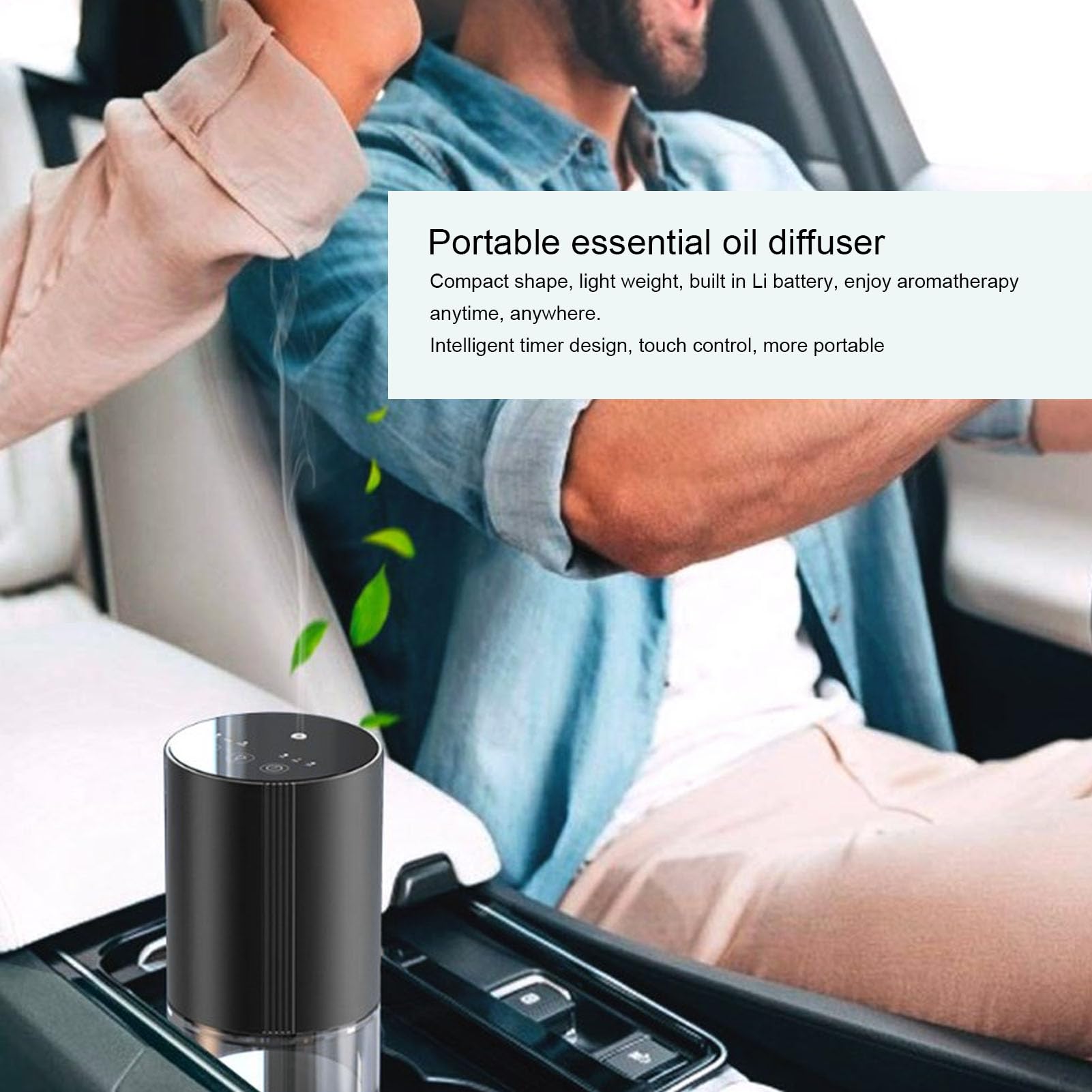 Cocoarm timer settings 1-3 hours for scheduled fragrance sessions.