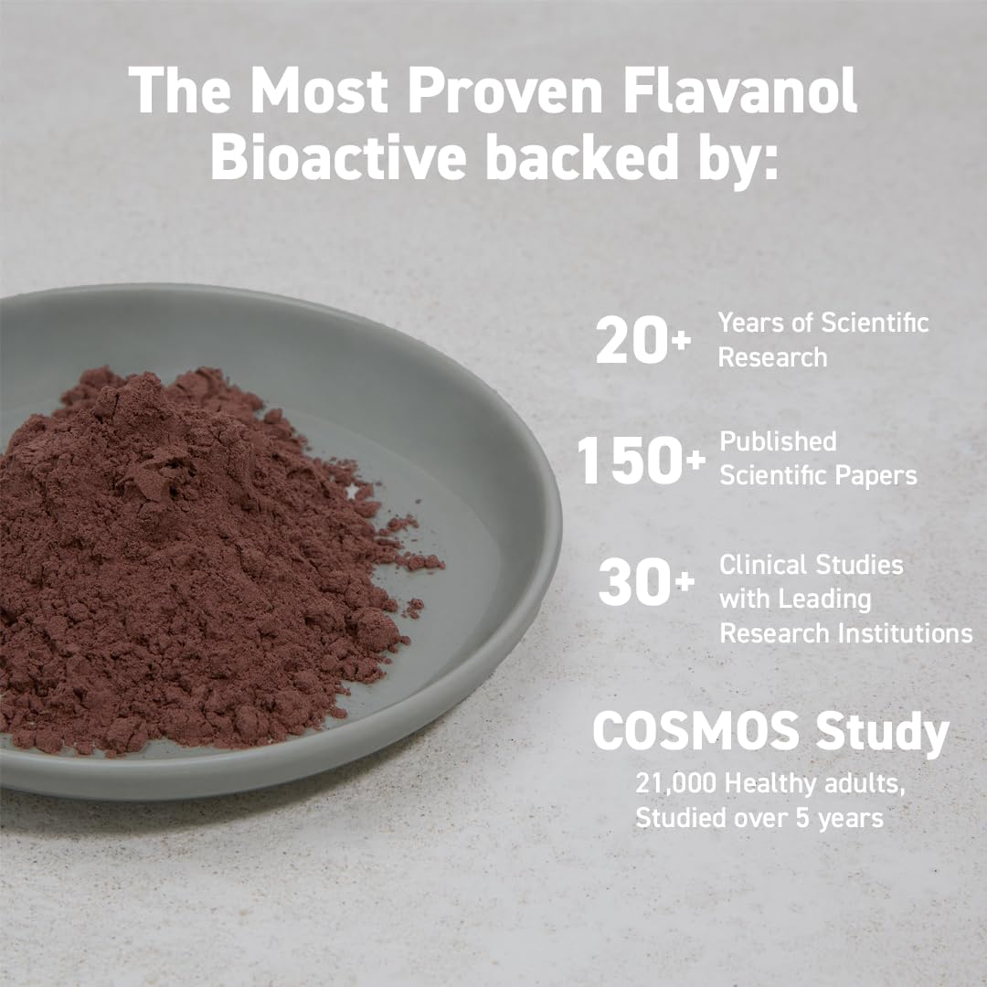 CocoaVia vegan label indicating plant-based formula.