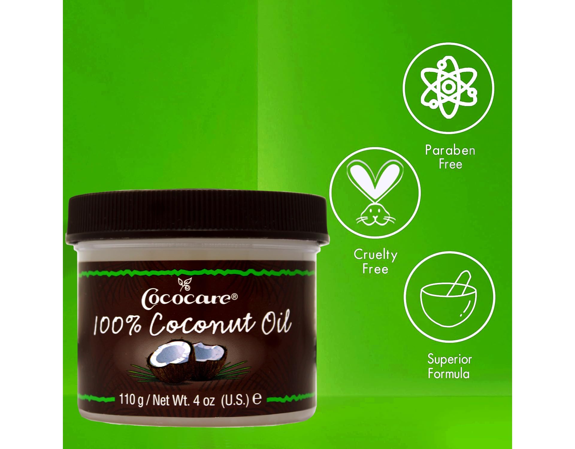 COCOCARE all skin types: suitable for dry, oily or sensitive skin