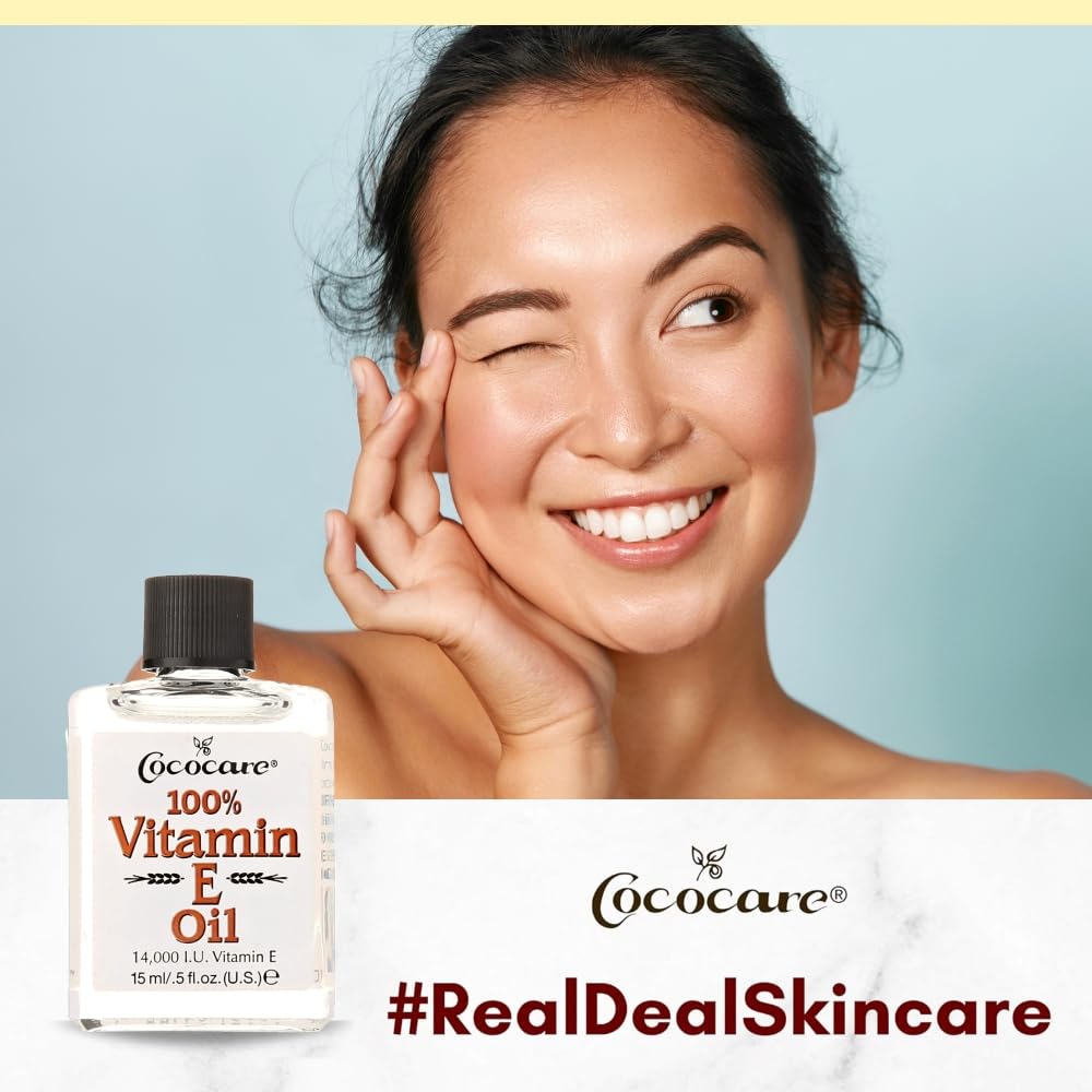 COCOCARE Vitamin E Oil ingredients highlight a pure, simple formula