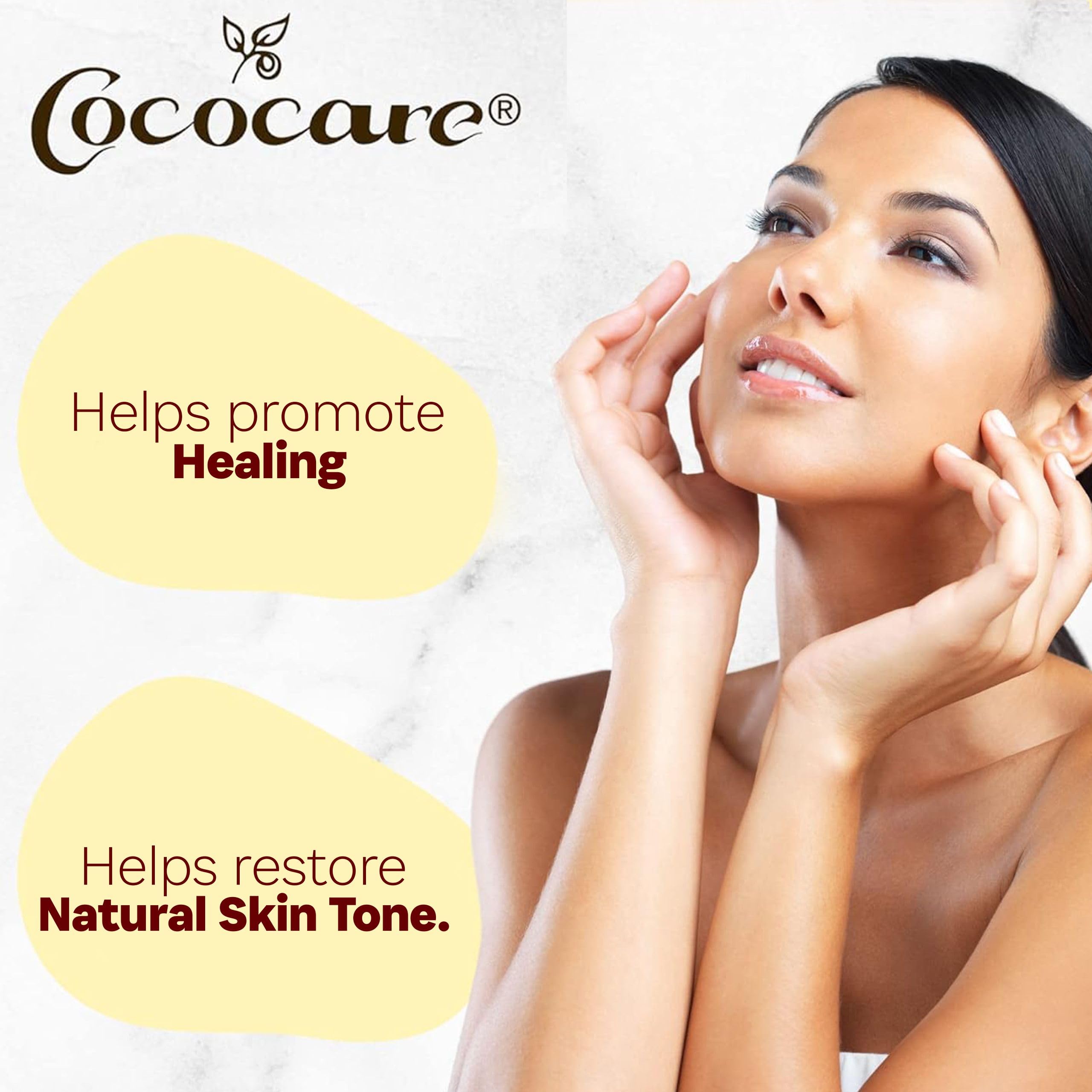 COCOCARE Vitamin E Oil on nails and cuticles for conditioning