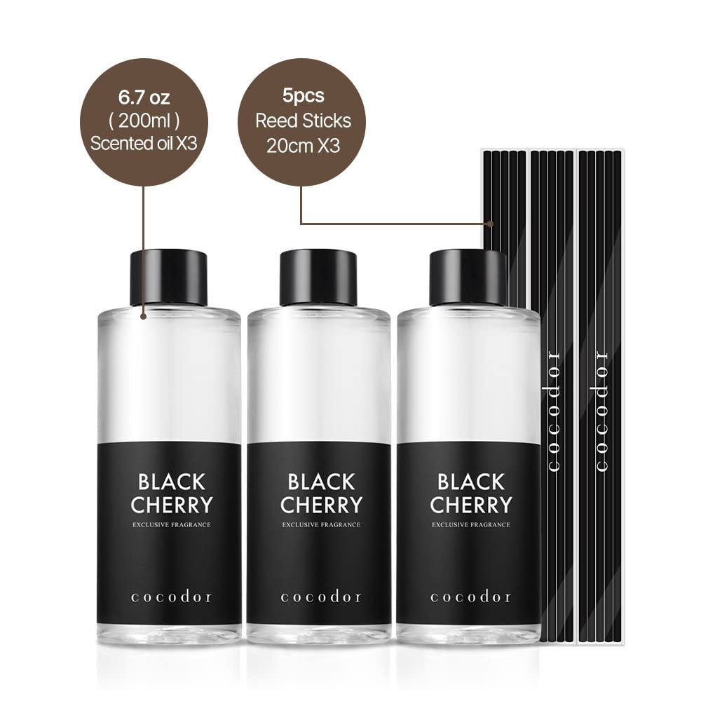 Close-up of Cocod'or April Breeze refill bottle for balanced fragrance.