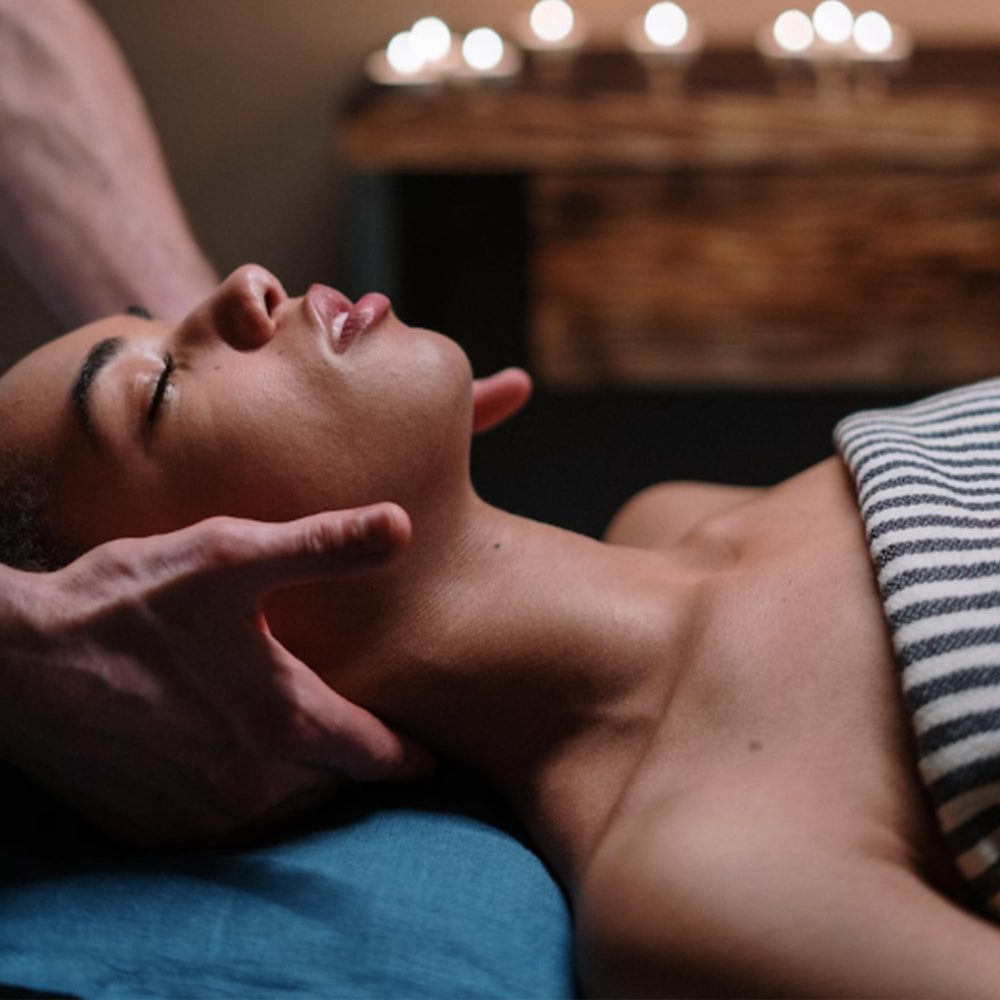 Cocojojo deep tissue rub base ideal for relaxing sore muscles.