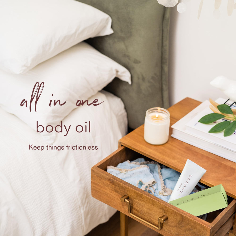 COCONU 3oz packaging tub supports convenient daily skincare routines.