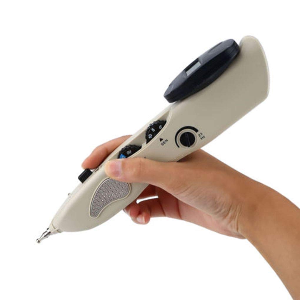 Cocoray acupoint pen digital display indicates stimulation mode and point detection.