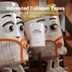 Codeage Ashwagandha and Amla extract capsules hint at daily wellness support.