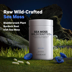 Codeage capsules showing black pepper extract for enhanced absorption