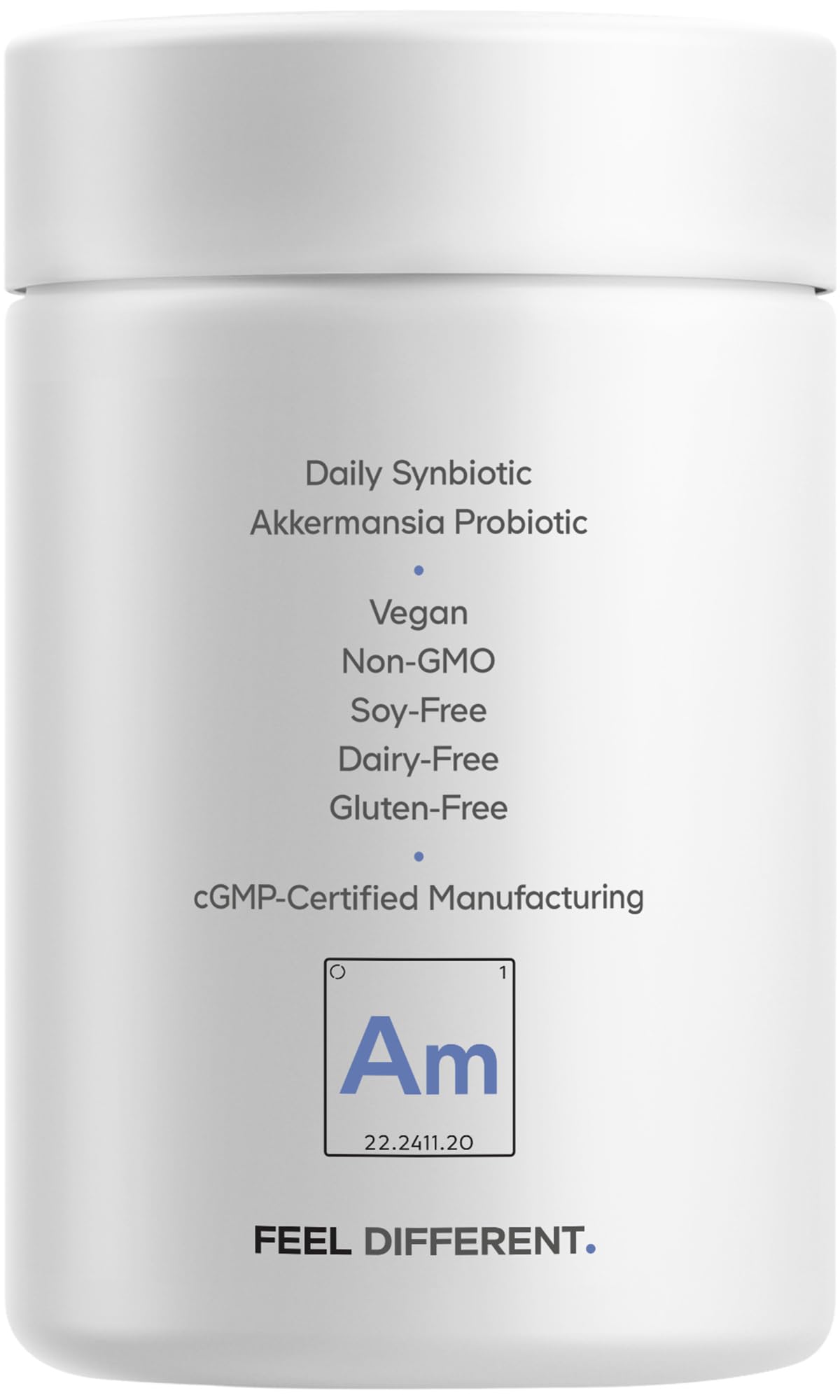 Codeage bottle and capsules arranged for everyday use