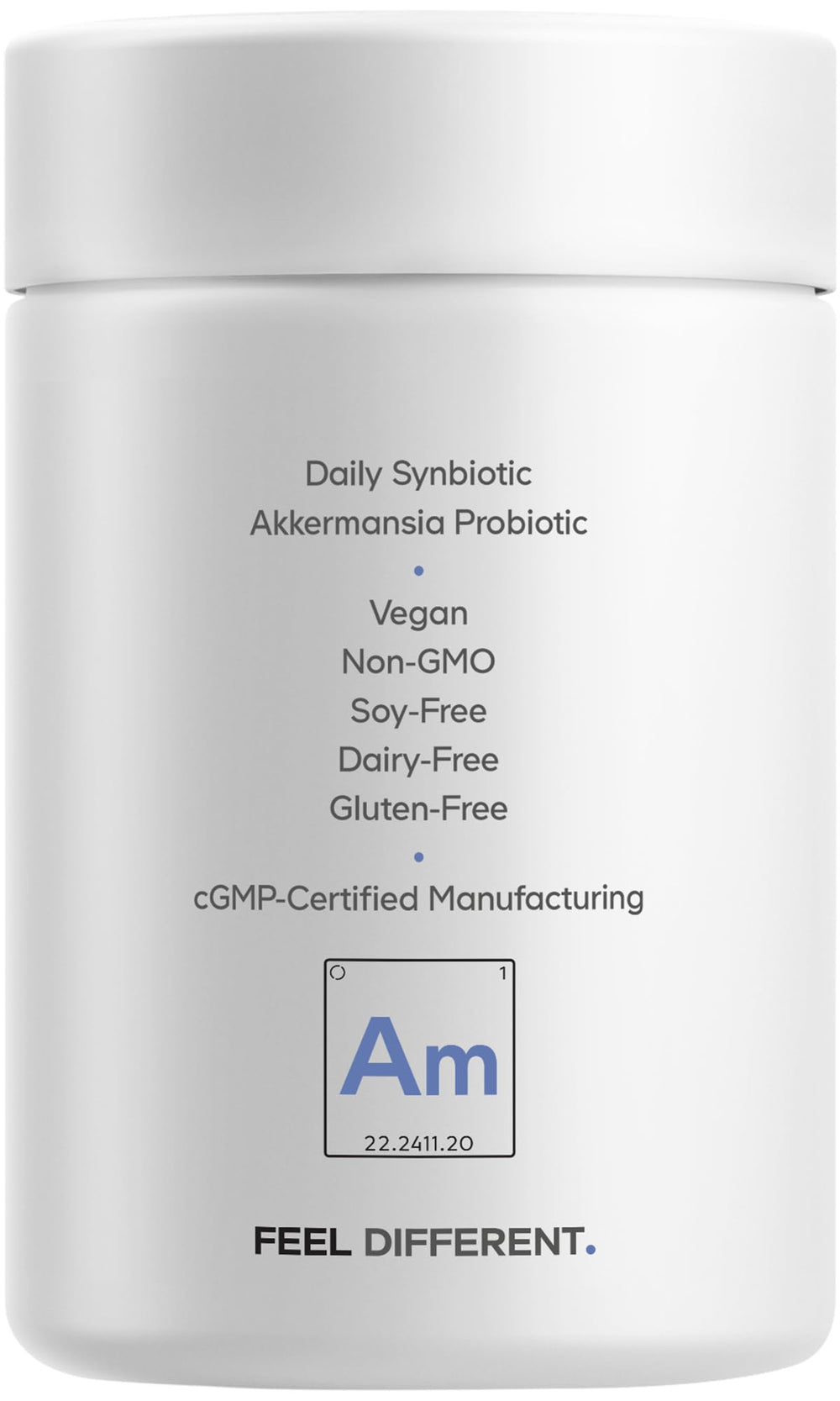 Codeage bottle and capsules arranged for everyday use