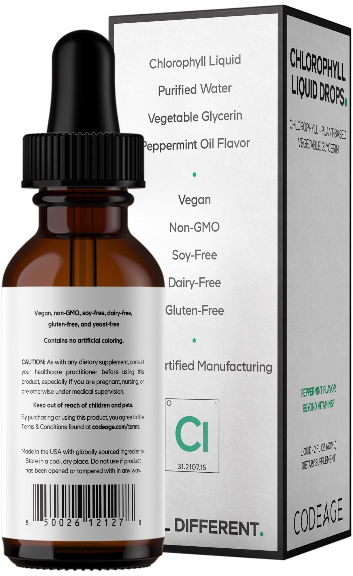 Made in USA in a cGMP facility for Codeage Drops.