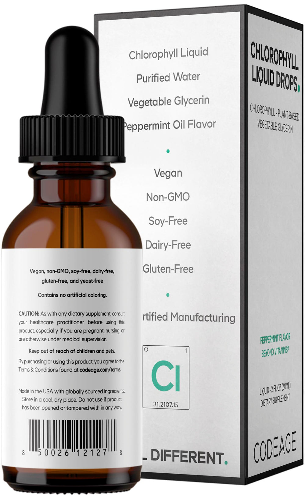 Made in USA in a cGMP facility for Codeage Drops.