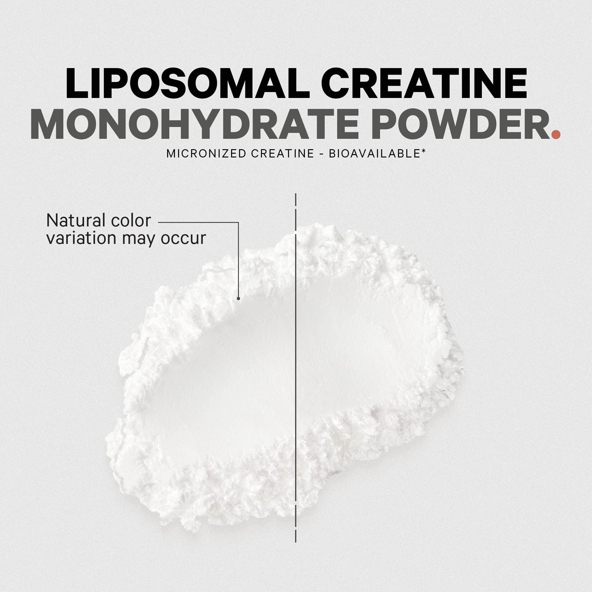 Codeage creatine powder container label highlighting 30 servings