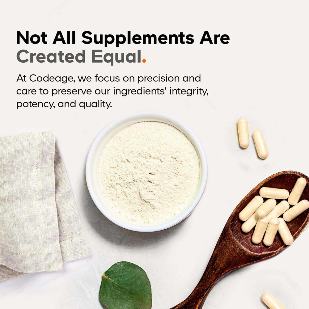 Codeage digestive bitters turmeric capsules support everyday digestive comfort.