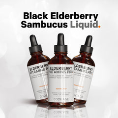 Codeage Elderberry Vitamins Pro elderberry blend with organic black currant