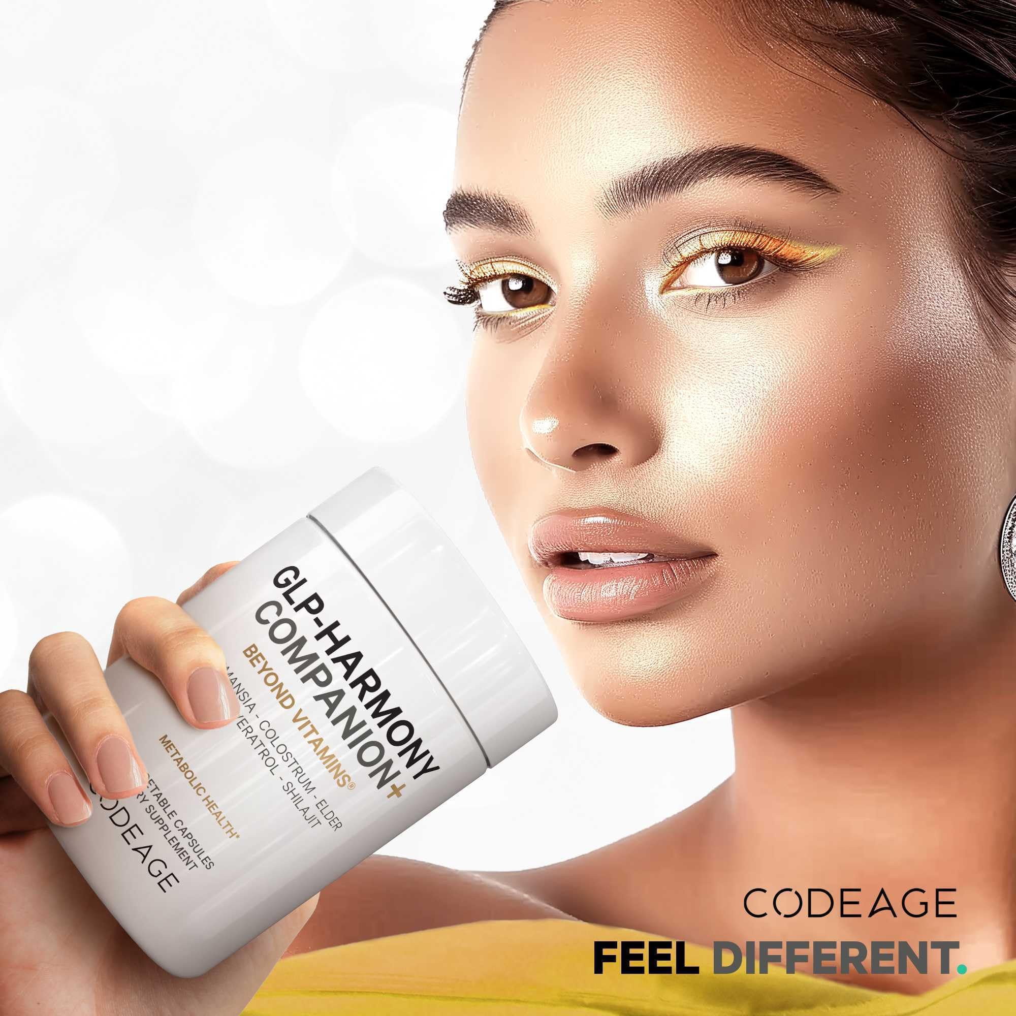 Codeage GLP-Harmony Companion+ broccoli-seed extract image underscores botanicals