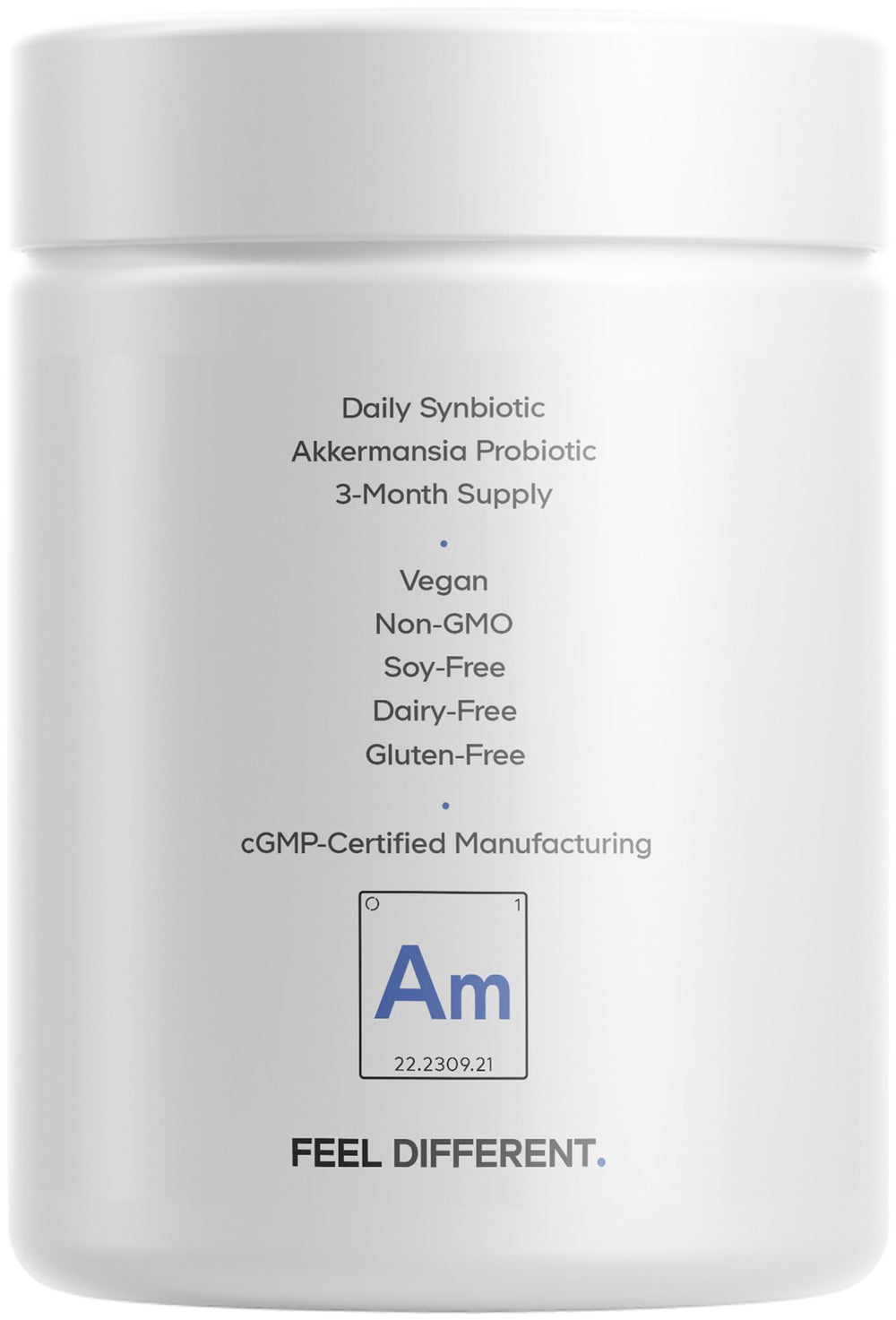 Codeage ingredients list panel showcasing gluten-free formula