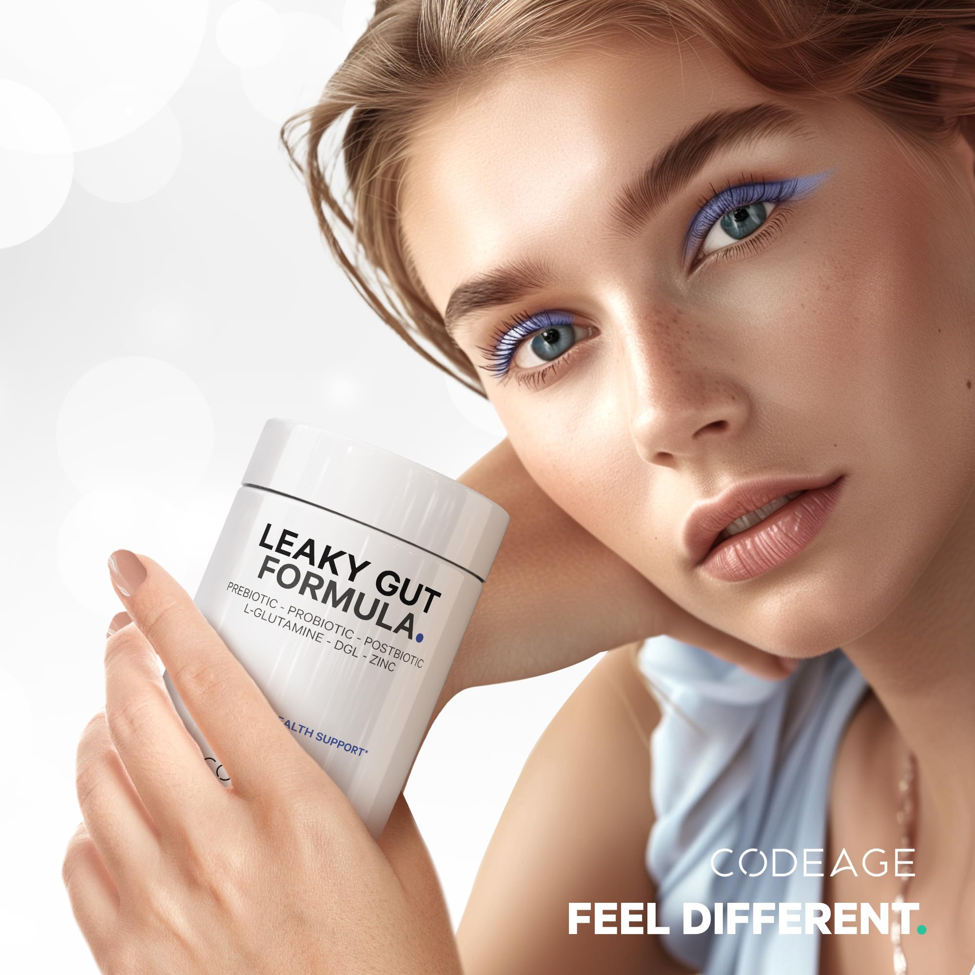 Codeage Leaky Gut cinnamon and ginger add flavor plus gut support.