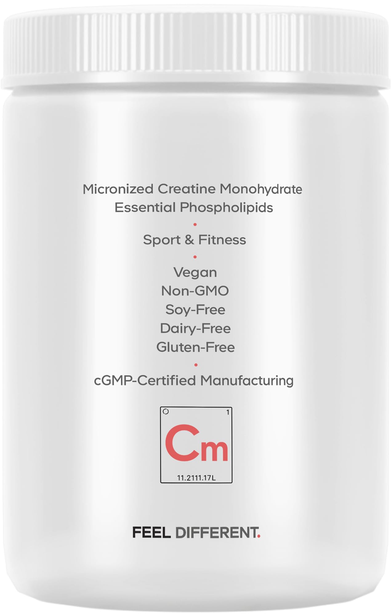 Codeage liposomal creatine powder 90 servings and 3-month supply showcased.