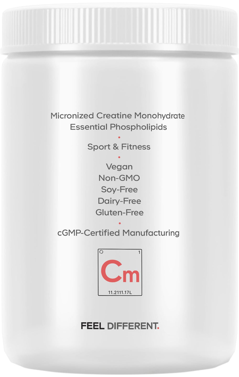 Codeage liposomal creatine powder 90 servings and 3-month supply showcased.