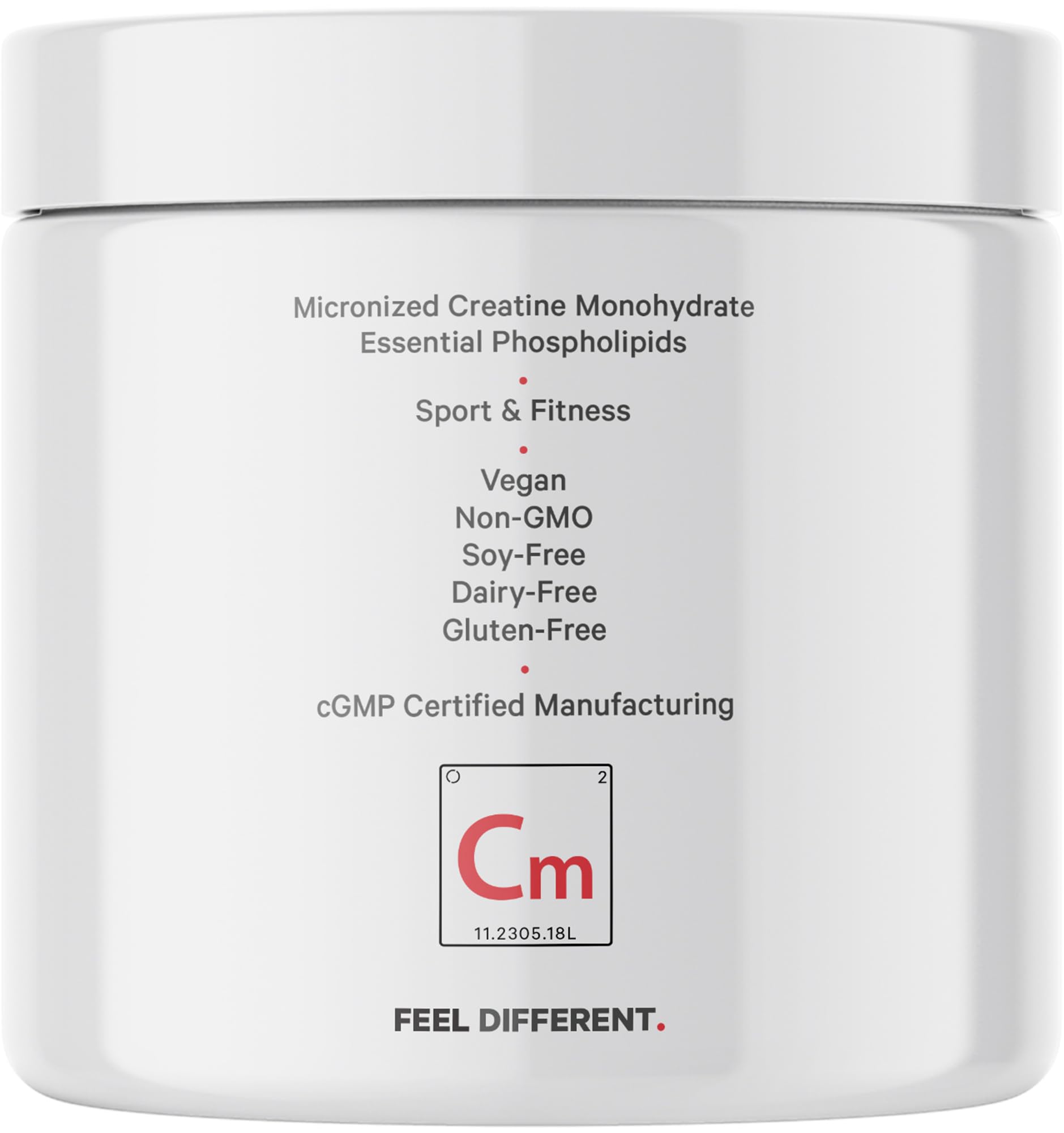 Codeage liposomal creatine powder blends without fillers or artificial ingredients