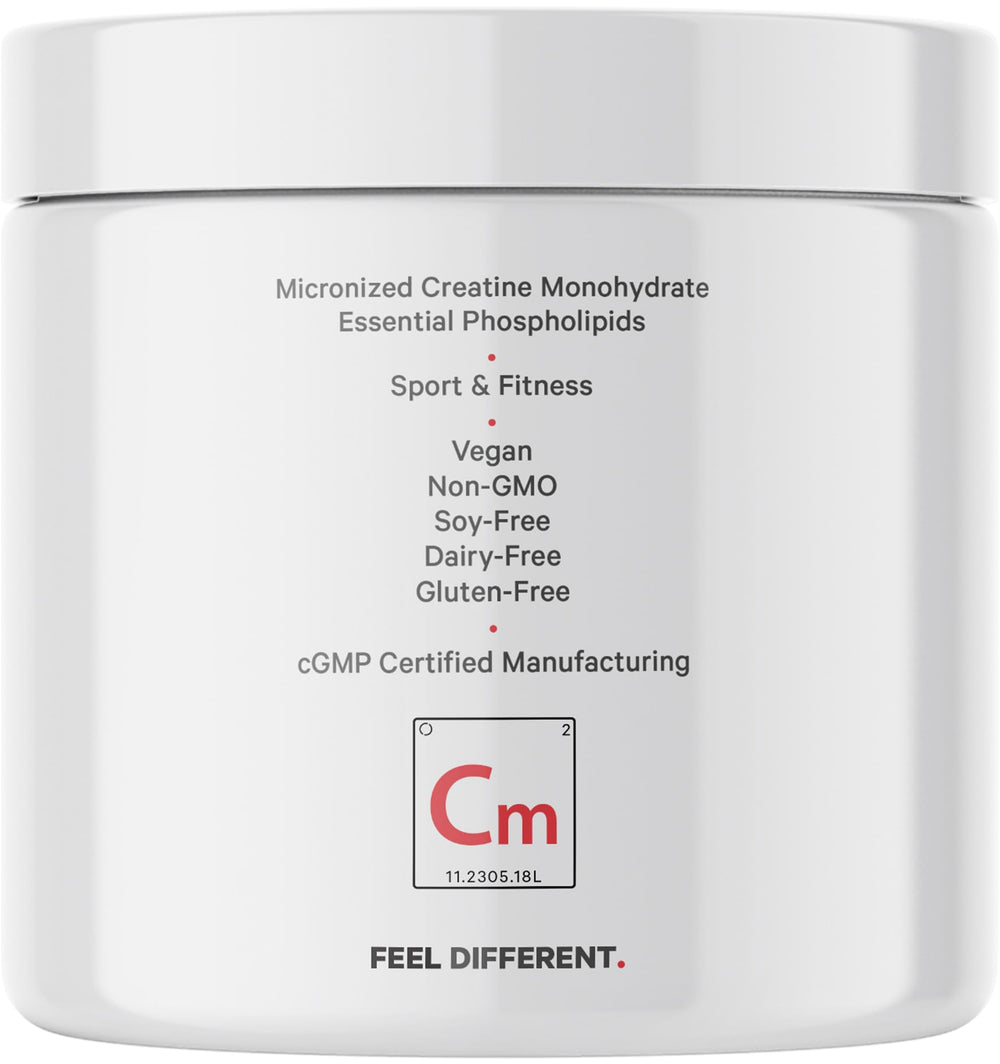 Codeage liposomal creatine powder blends without fillers or artificial ingredients