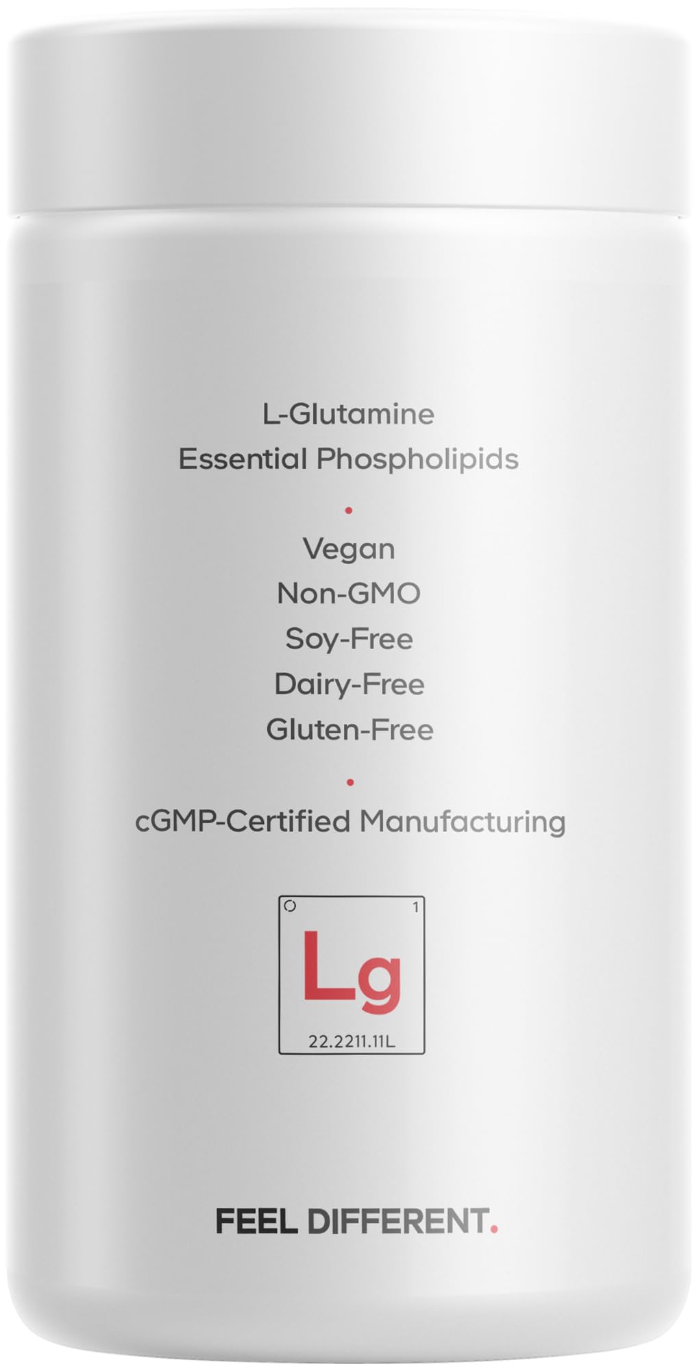 Codeage Liposomal L-Glutamine non-GMO option for a clean routine