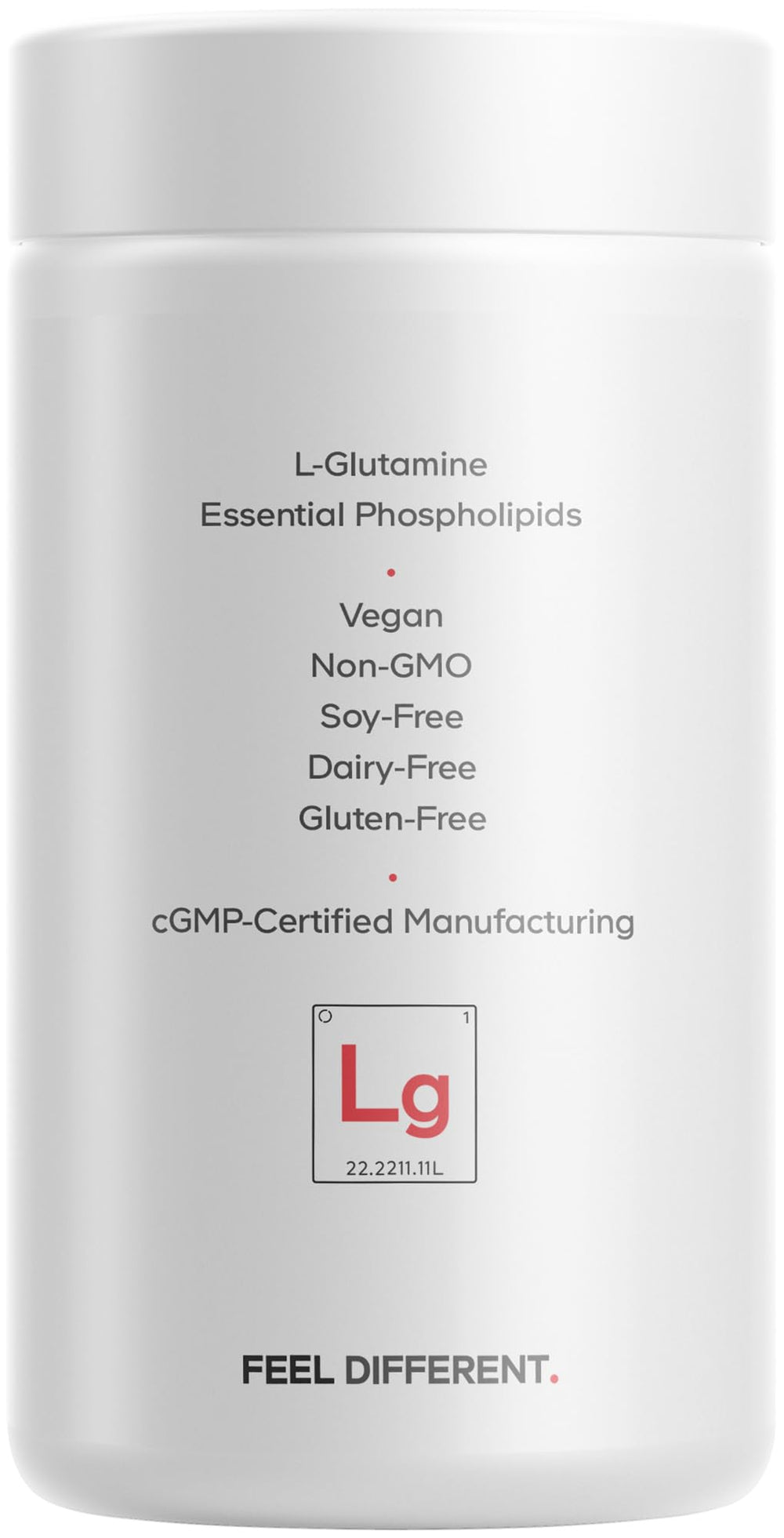 Codeage Liposomal L-Glutamine non-GMO option for a clean routine