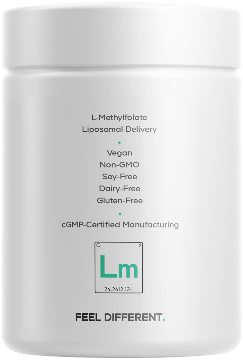 Codeage Liposomal L-Methylfolate 5-MTHF+ lifestyle shot in morning routine setup