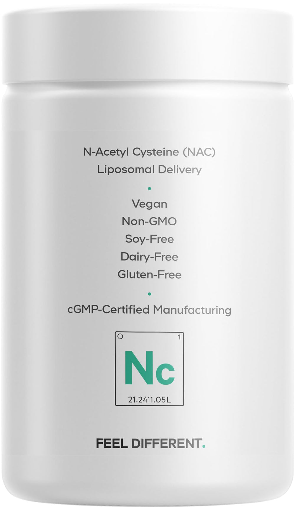 Codeage Liposomal NAC packaging box and bottle shown.