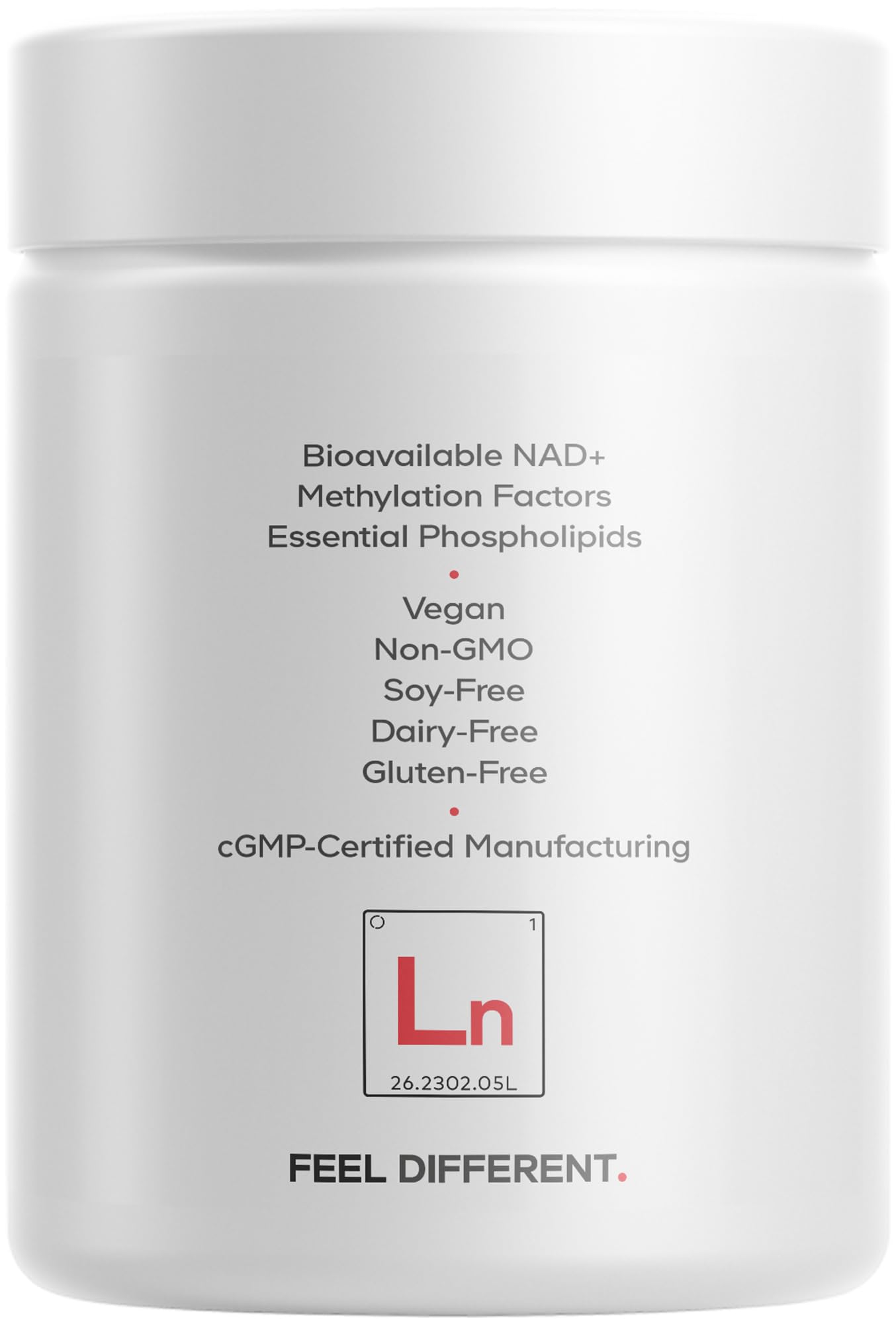 Codeage Liposomal NAD+ Plus made in the USA facility.