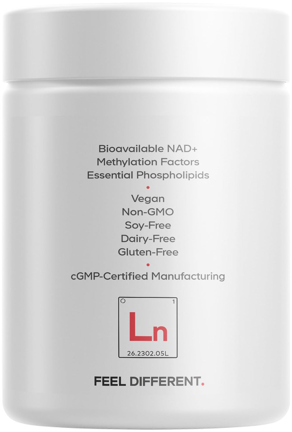 Codeage Liposomal NAD+ Plus made in the USA facility.