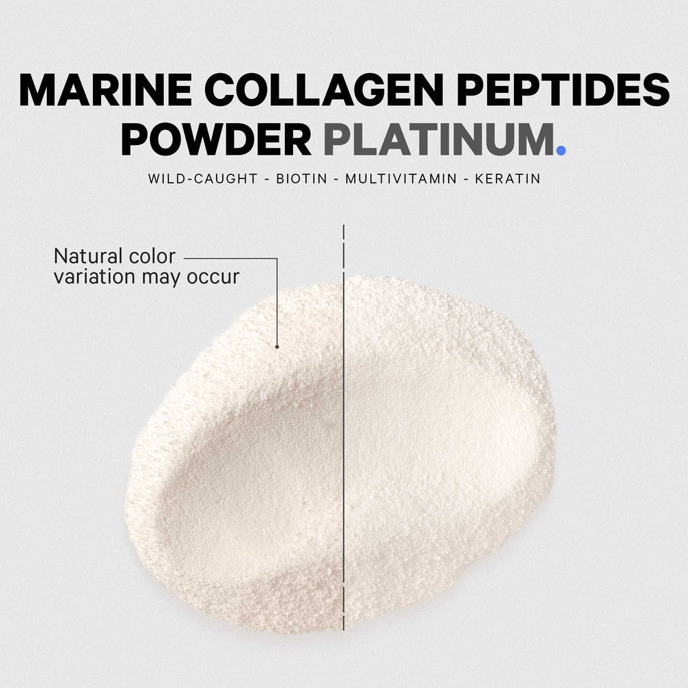 Codeage Marine Collagen Platinum ingredients panel highlighting key nutrients