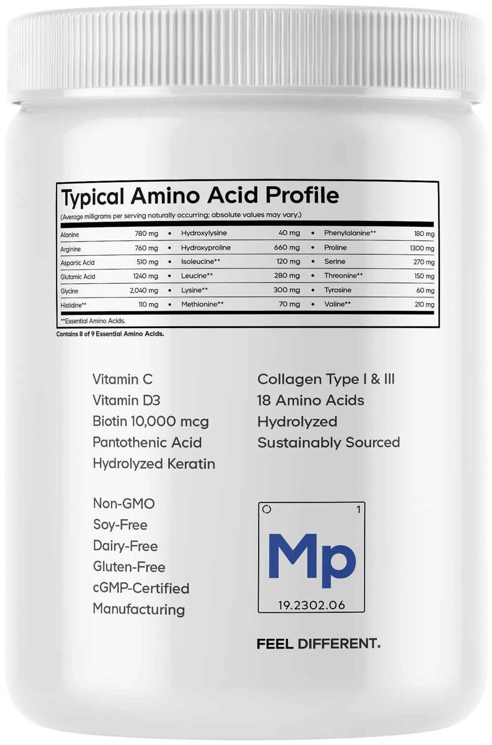 Codeage Marine Collagen Platinum powder texture close-up