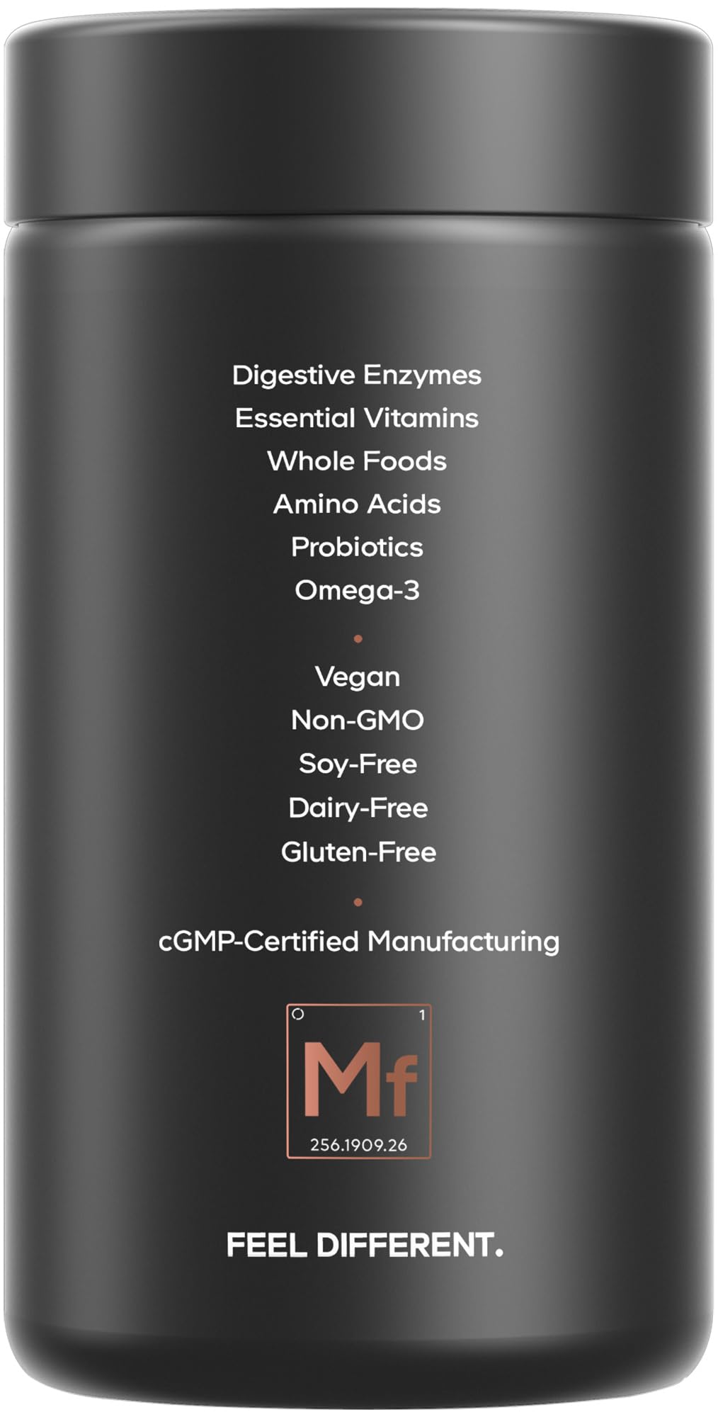 Codeage Men’s Daily Multivitamin capsules closeup showcases compact daily dose