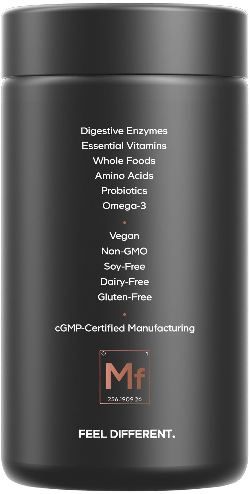 Codeage Men’s Daily Multivitamin capsules closeup showcases compact daily dose