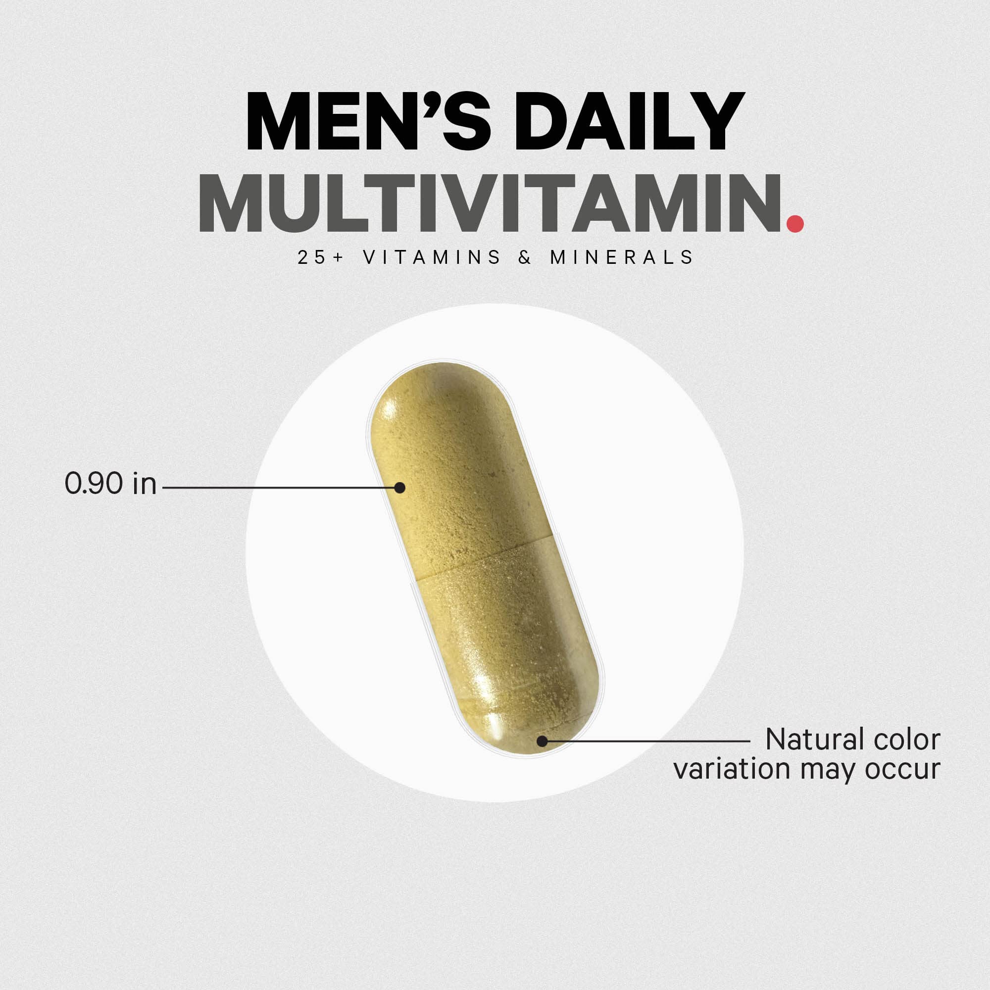Codeage Men’s Daily Multivitamin packaging box displays sustainable, USA-made quality