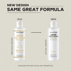 Codeage Nanofood Liposome Trim Glow Bottle highlights liposomal formula for enhanced delivery.