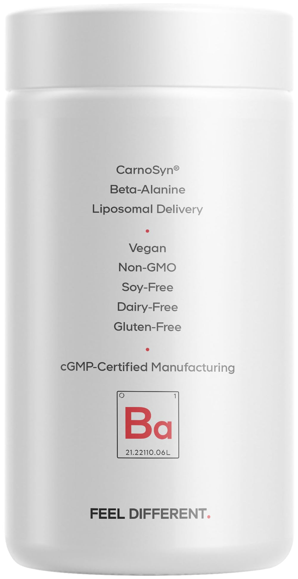 Codeage non-GMO sunflower oil liposome graphic highlights purity.